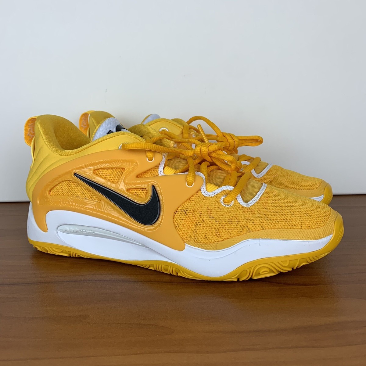 Nike KD 15 TB Promo Basketball Shoes University Gold DX6648  display picture 1