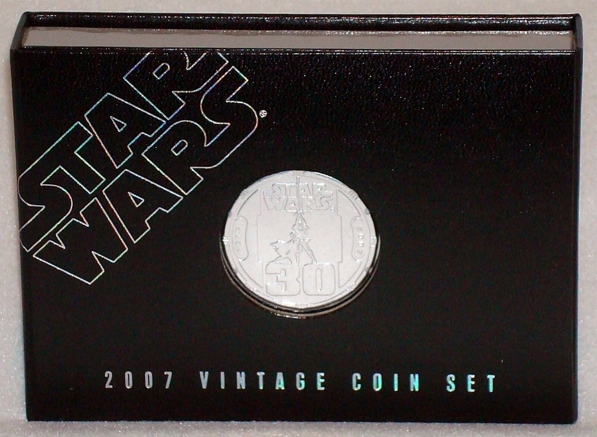 STAR WARS 30TH ANNIVERSARY 2007 VINTAGE COIN SET (Ultimate