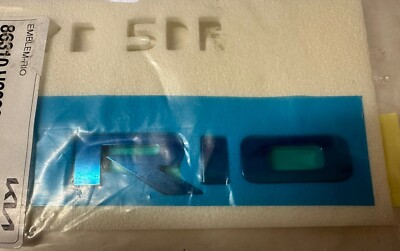 Hq Rio Emblem GENUINE NEW KIA RIO BADGE EMBLEM P/N 86310 H8000 86310H8000 | eBay UK