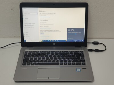 Hp EliteBook i7-6500U 256GB SSD 8GB Laptop Win. 10 14'' Zoll USB-C Schul Notebook
