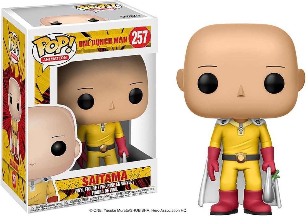 Funko Pop! Vinyl: One Punch Man - Saitama #257 (Damaged Box