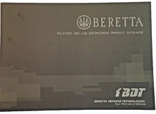 Beretta Military and Law Enforcement Product Catalog Booklet / 83 Pages