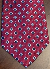 Class Club Gold Label Red Blue 100 Silk Men s Neck Tie Made In China