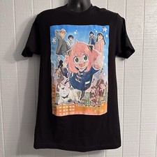Spy X Family Anime Second Cour Poster Print Crunchyroll T-Shirt Adult Medium