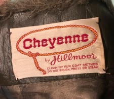 Vintage Cheyenne by Hillmoor faux fur coat