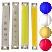 10PCS LED Module COB Chips 70LM Strip 8mm 3V 3W Blue Red Cold White Warm White