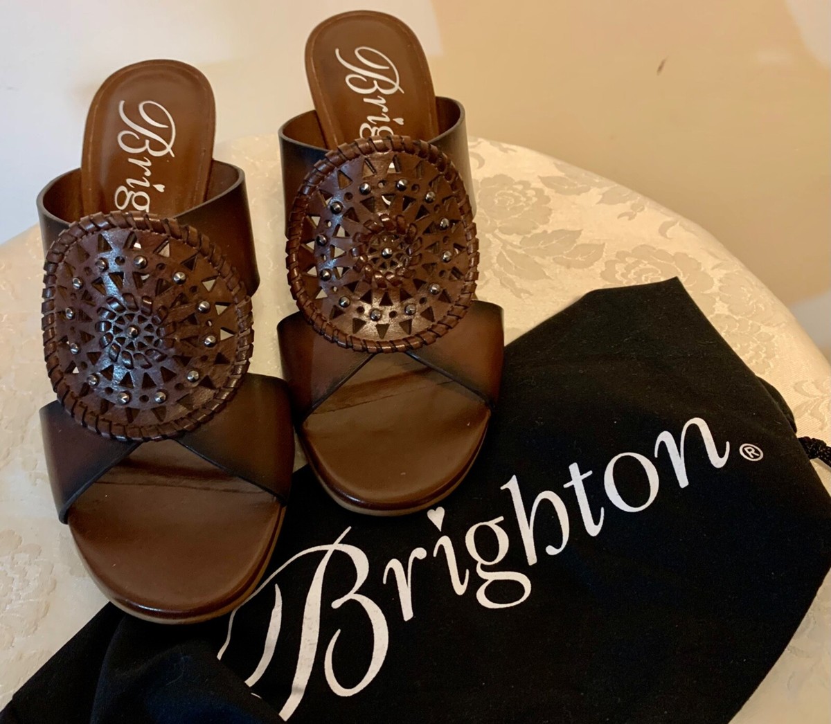 Leather Handbags Brighton Flip Flops TOM FORD Brighton Embellished