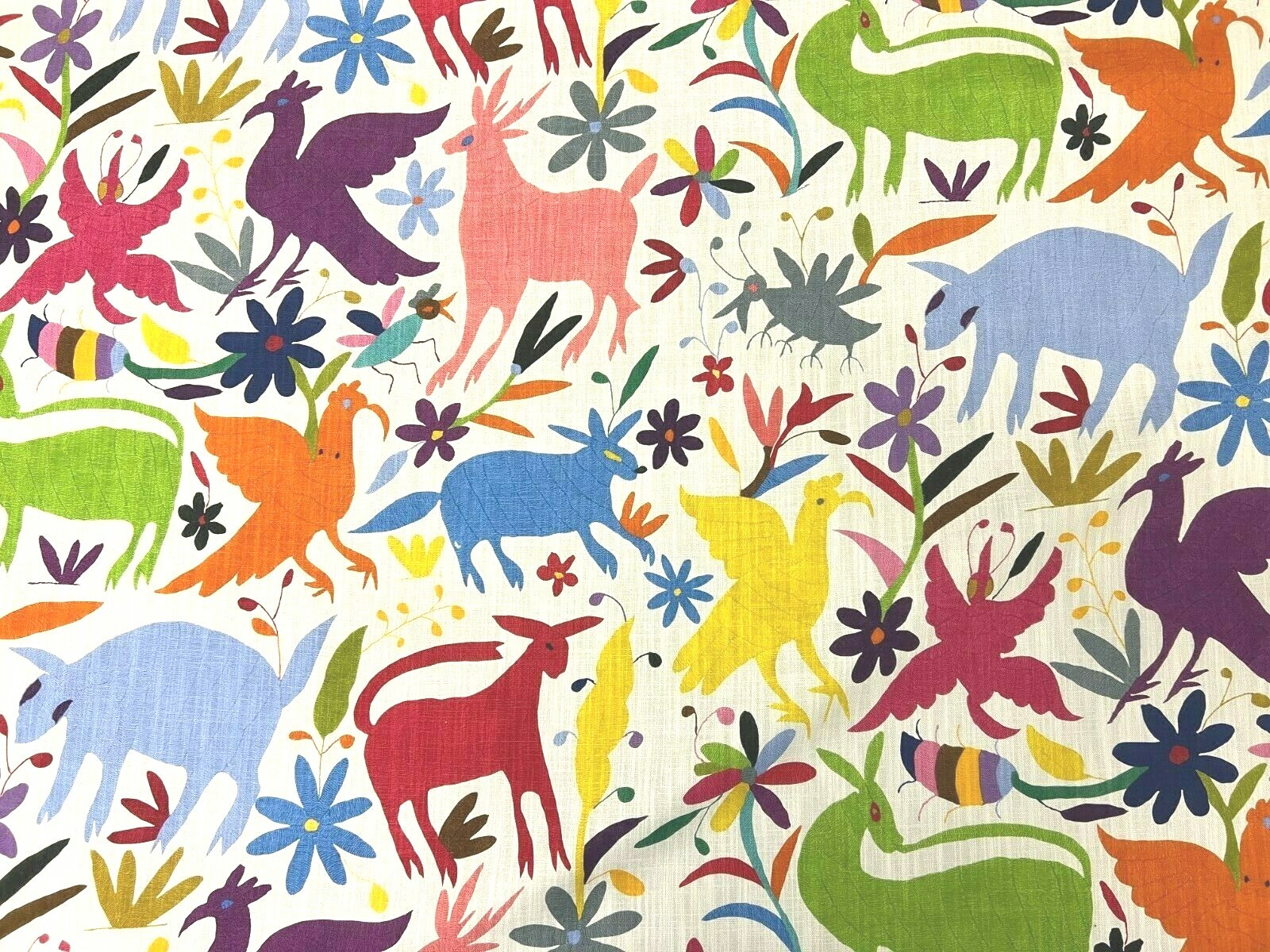 Andrew Martin Tiki Tiki Carnival Cotton Blend Curtain Fabric 3m