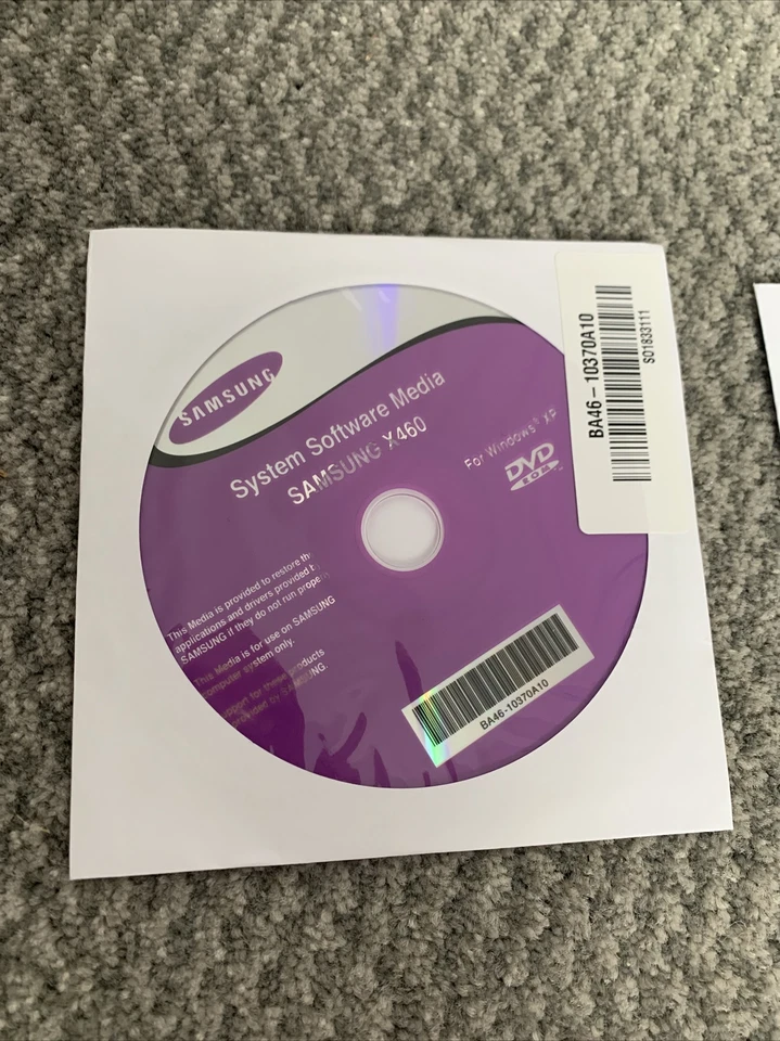 Manuals For Setting Up Samsung X460 (With DVDs) All In New Condition - Image 4 of 4