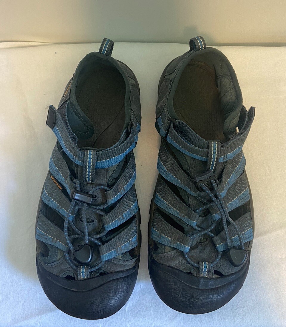 Sandali Keen Newport H2 Youth taglia 5 Midnight Navy Daphne punta chiusa