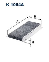 Filtron K 1054A Filter, Innenraumluft