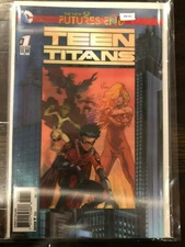 Teen Titans: Futures End #1 2014 3D Cover High Grade 9.4 DC Comic Book A9-42