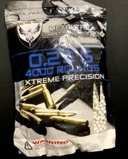 MetalTac 0.25g BB’s Airsoft Extreme Precision. 4,000 Rounds White