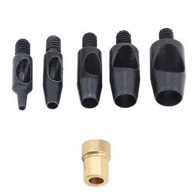 1-9mm Leather Hole Punch Tool Kit Compatible with Hand Press Machine