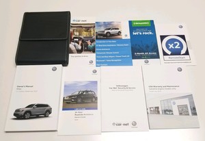 2019 VW ATLAS OWNERS MANUAL 3.6L 2.0L S SE SEL PREMIUM TECH LAUNCH ED R