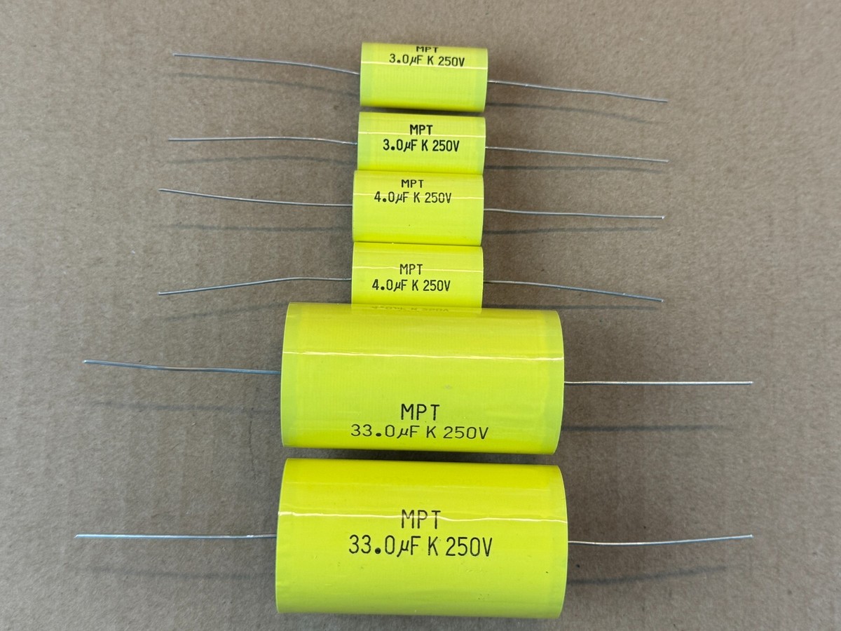 Recap Kit for Advent 5002 Speaker Crossovers MPT Film Capacitors