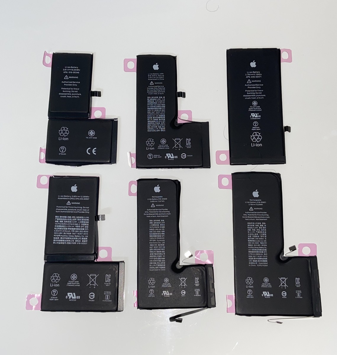 Genuine Original Battery For Apple iPhone X,XS,XR,XS Max, 11,11