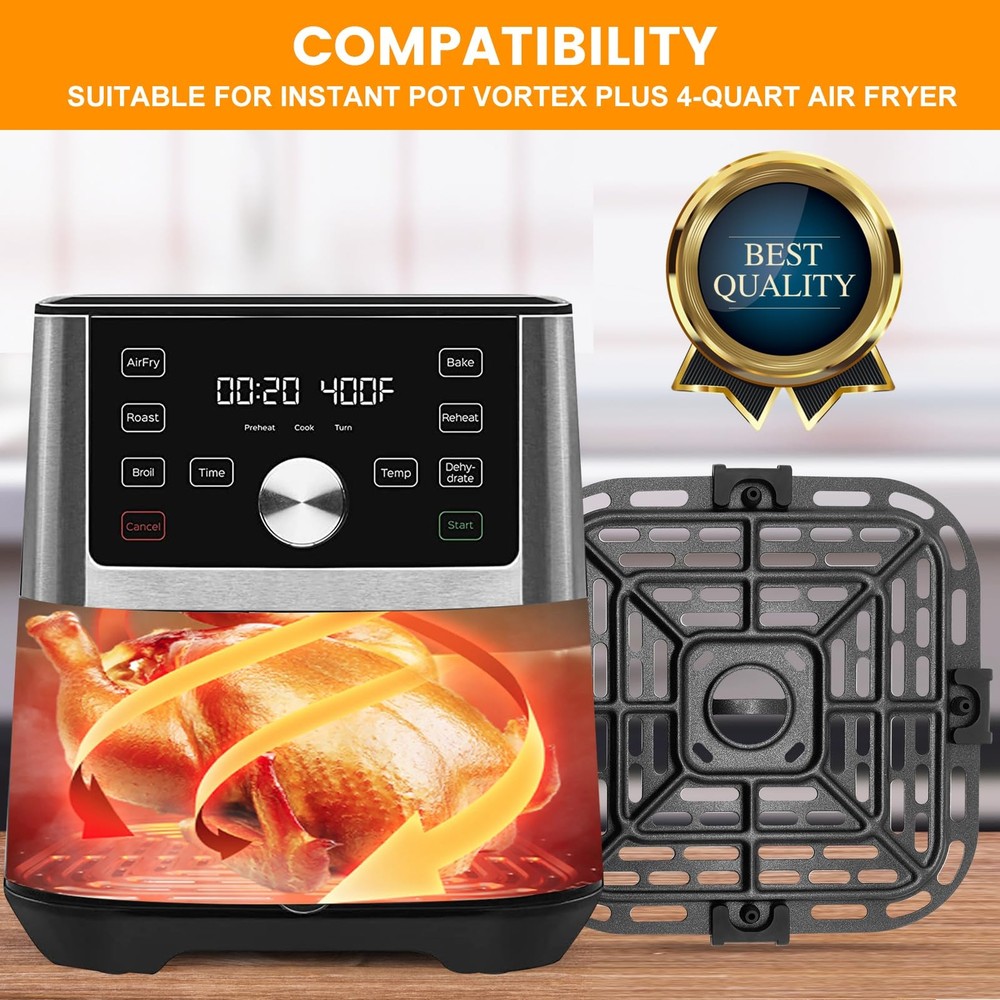 Instant Pot Vortex Plus 6-in-1 4QT Air Fryer Accessories Must-Haves