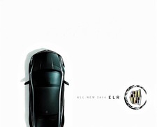 2014 Cadillac ELR Hybrid 48-Page Deluxe Dealer Sales Brochure - NEW!
