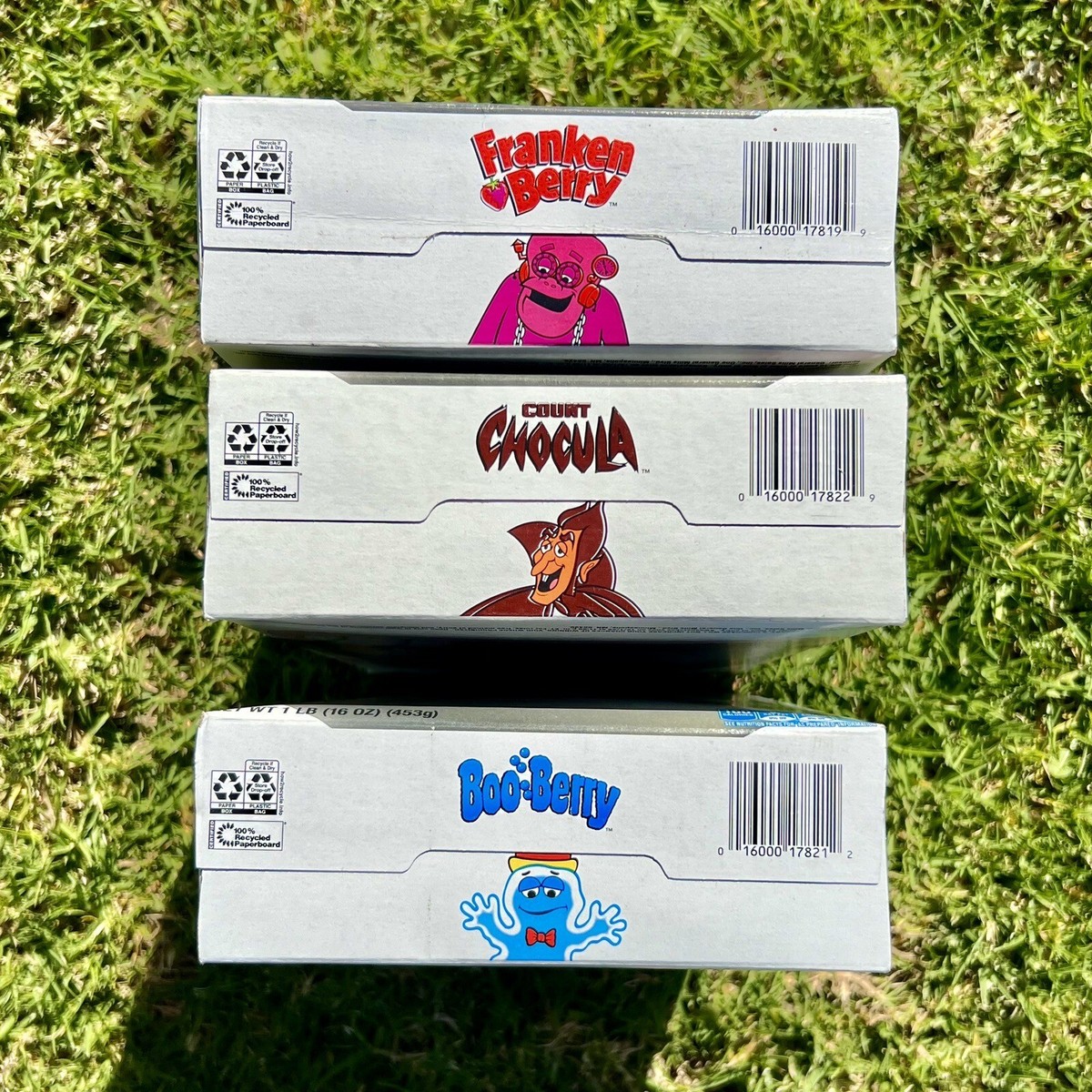 KAWS x GM Monsters Cereal Boxes - Count Chocula Boo Berry KAWS x GM Monsters Cereal Boxes - Count Chocula Boo Berry