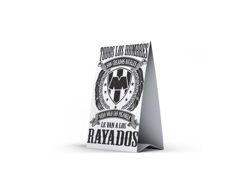 Solo Los Mejores Le van a Los Rayados Monterrey Black Hooded Sweatshirt Hoodie - Picture 2 of 3