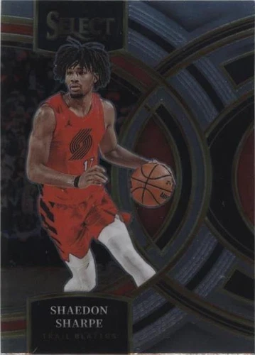2023-24 Panini Select - Shaedon Sharpe #186