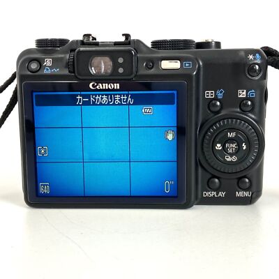 Canon PowerShot G9 12.1 Mega Pixels Digital Camera Black