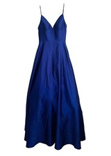 Betsy & Adam Sapphire Blue Prom Dress