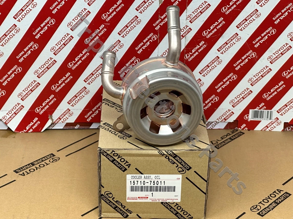 TOYOTA GENUINE 15710-75011 COOLER ASSY, OIL OEM 1571075011 | eBay