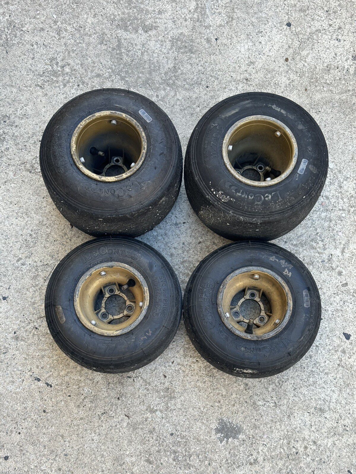 Cerchi Kart OTK + Gomme KZ Ok Tony Kart 125