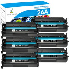 6x CF226A 26A Toner Cartridge for HP Laserjet Pro M426dw M402d M402n Printer