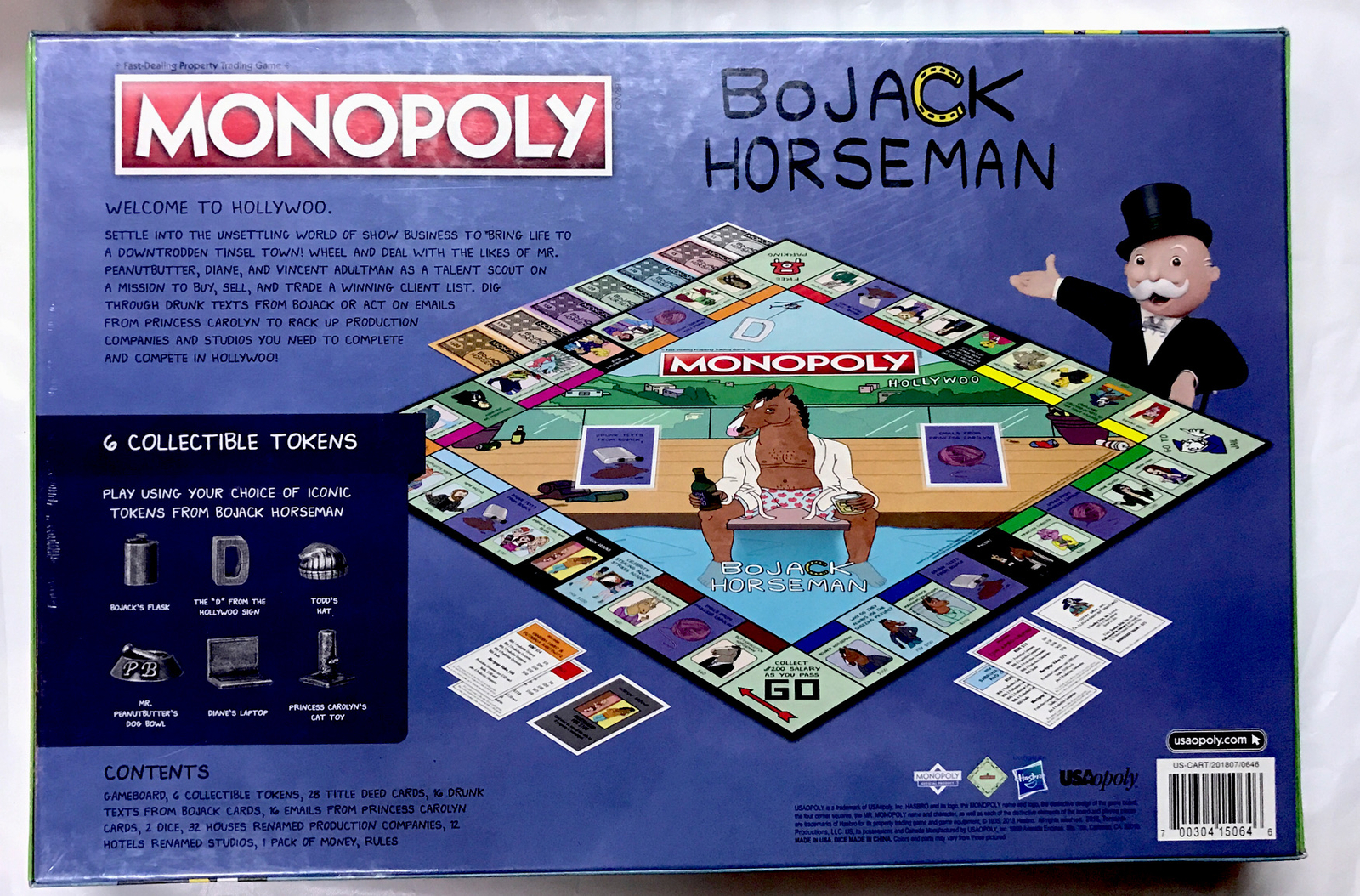 Monopoly Board Game Bojack Horseman Usaopoly 700304150646 | eBay