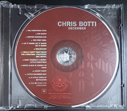 LIKE NEW - CHRIS BOTTI - DECEMBER - Columbia 82876-75381-2 (2006) - Zdjęcie 3 z 3