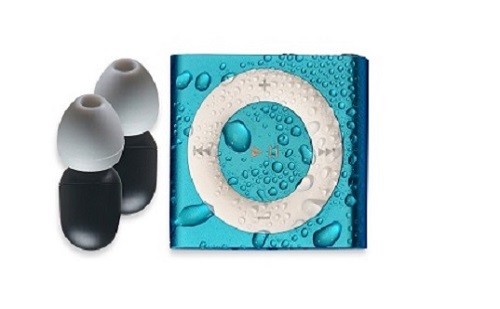 Swim iPod Shuffle bundle NEW Battery Earphones Buds 100% waterproof. FREE Gift!