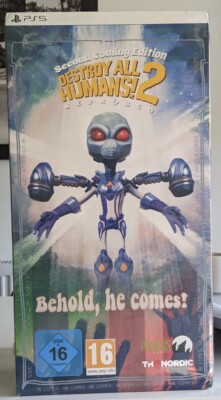 Destroy All Humans! 2 - Reprobed  - PS5 Collectors Edition Mit Figur Neu Ovp