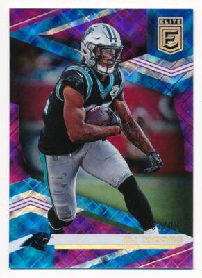 2020 Elite #79 D.J. MOORE Purple /99 *Panthers*