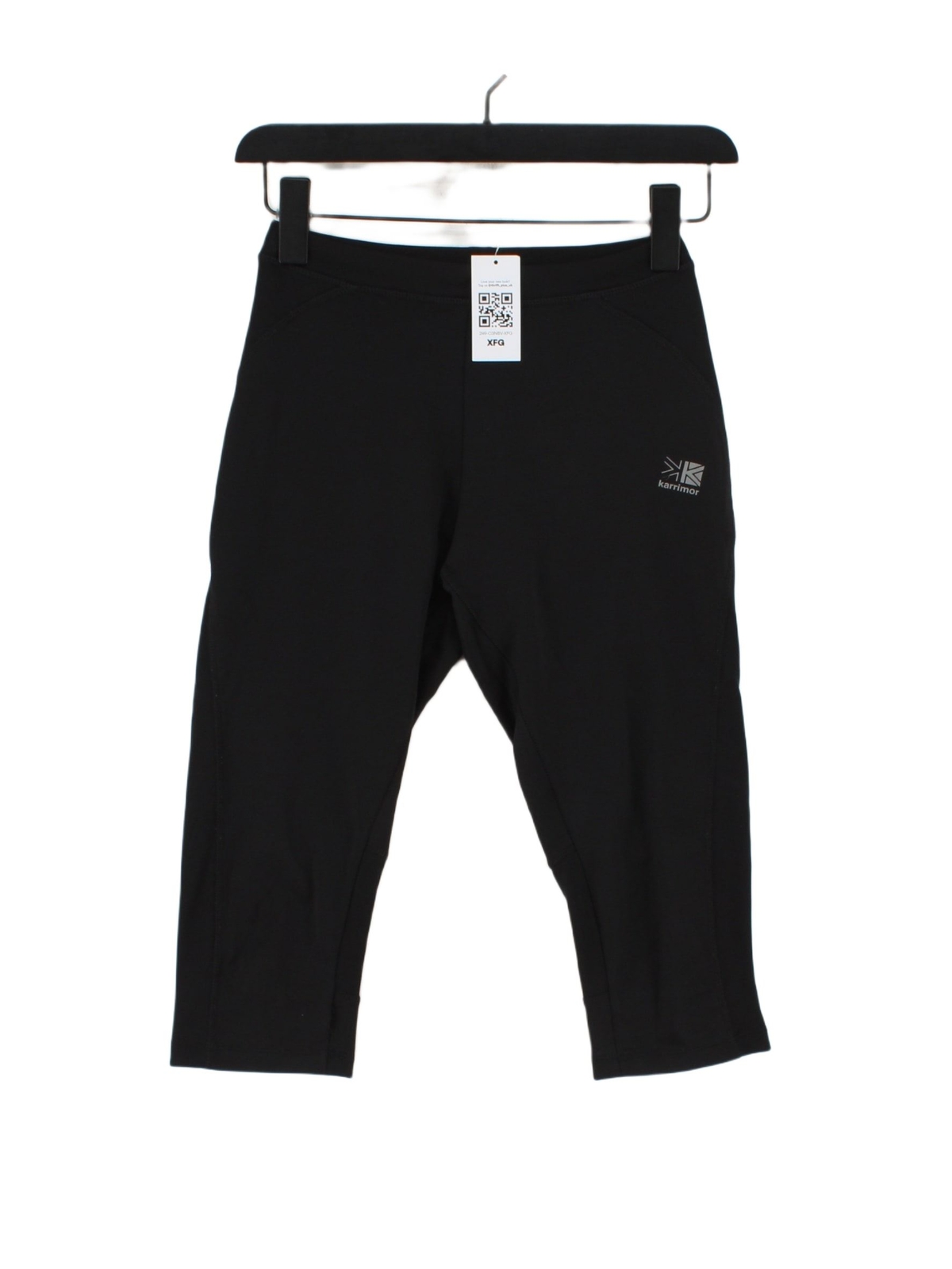 ALTRA Karrimor Leggings Donna UK 8 Nero 100% Altro Capri