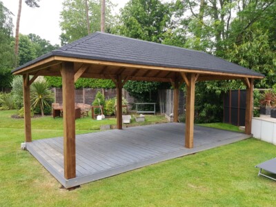 WOODEN GAZEBO*****3 SIZES AVAILABLE 