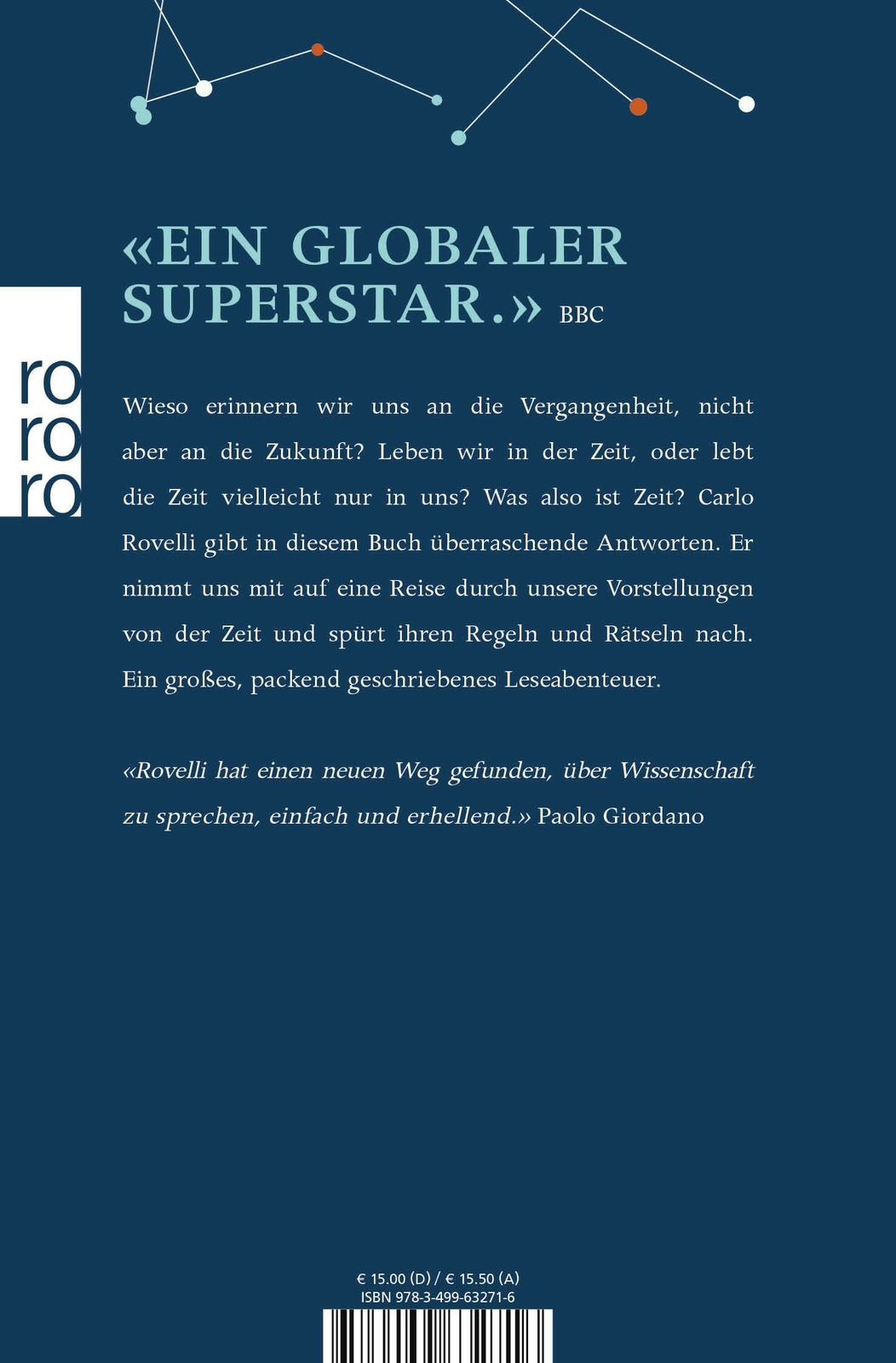 Thumbnail - Carlo Rovelli; Enrico Heinemann / Die Ordnung Der Zeit