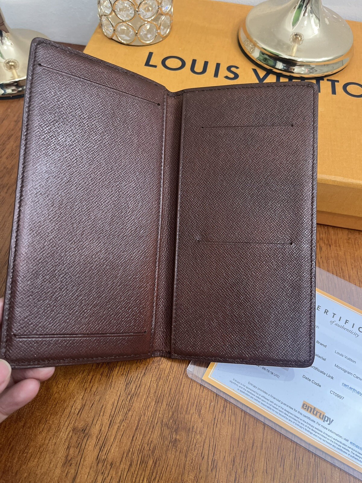 Authentic Vintage Monogram Thin Wallet - image 12