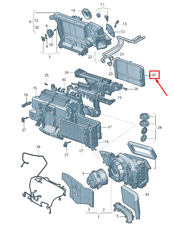 4M0898037C radiator for AUDI A4 BERLINA (8W2) BASICO 2015 3351813  