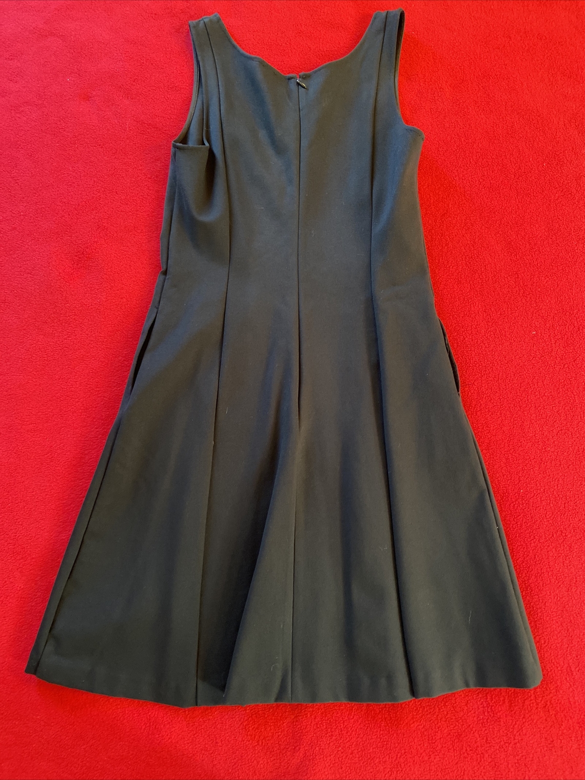 BLACK BASIC merona Thick Black stretch rayon dres… - image 5