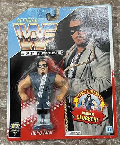 WWF 1992 Hasbro Series 6 Repo Man MOC WWE...