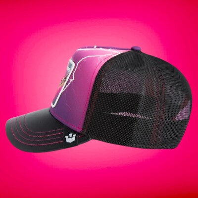 Goorin Bros Farm Trucker Hat Eagle Thunder Lightning Storm  display picture 2