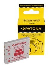 Batteria Patona 600mAh li-ion per Pentax Optio S5n,S5z,S6,S7,Sx5i