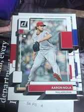 2022 Donruss Baseball Base #189 Aaron Nola Philadelphia M17