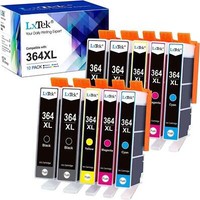 Pack 10 Hp 364XL BK-C-M-Y N9J74AE N9J73AE Patronen Kompatibel FüR Hp 5380,6380,