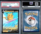 SURFING PIKACHU V 008/025 HOLO RARE V CELEBRATIONS POKEMON PSA 5