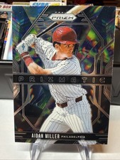 2025 Panini Prizm Aidan Miller #9 Prizmatic Rookie Card. rookie card picture