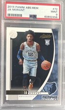 2019 Ja Morant Absolute PSA 9 RC
